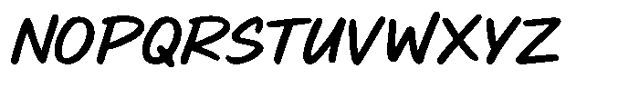 Midable Regular Font UPPERCASE