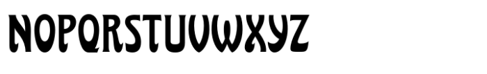 Midfonde Font LOWERCASE