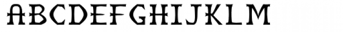 Midian Font LOWERCASE
