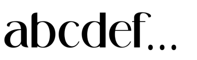 Midland Luxury Bold Font LOWERCASE