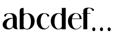 Midland Luxury Extra Bold Font LOWERCASE