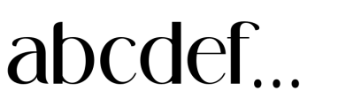 Midland Luxury Semi Bold Font LOWERCASE