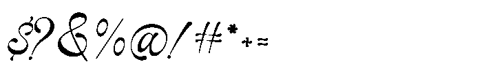 Midle time Font OTHER CHARS