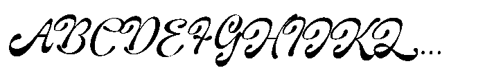 Midle time Font UPPERCASE