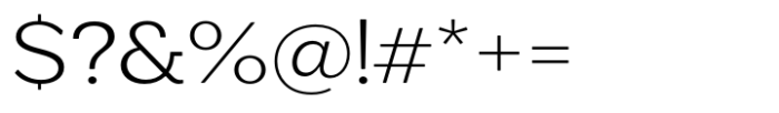 Midles Slab Light Expanded Font OTHER CHARS