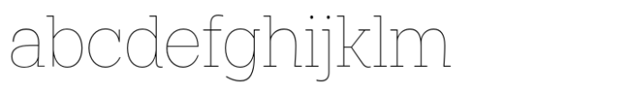 Midles Slab Thin Condensed FONT