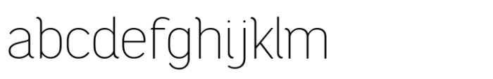 Midmoon Gothik Thin Font LOWERCASE