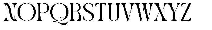 Midnight Company Regular Font UPPERCASE