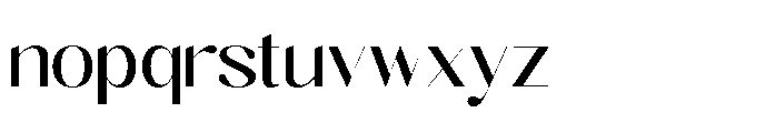 Midnight Goyage Regular Font LOWERCASE