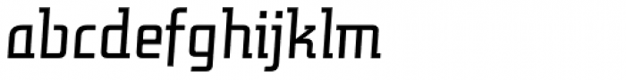 Midnight Kernboy Italic Font LOWERCASE