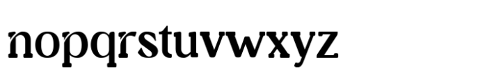Midnight Mind Font LOWERCASE