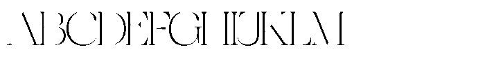 Midnight Obstacle Regular Font UPPERCASE
