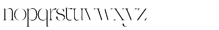 Midnight Obstacle Regular Font LOWERCASE