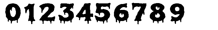 Midnight Ooze Font OTHER CHARS