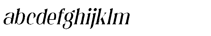 Midnight Quincy Italic FONT
