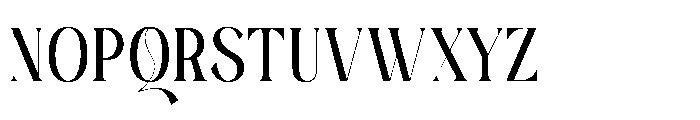 Midnight Quincy Regular Font UPPERCASE