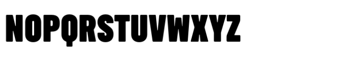 Midnight Sans Pro Round 12 Black Font UPPERCASE