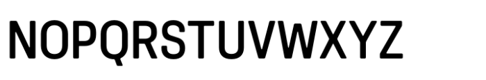 Midnight Sans Pro Round 24 Regular Font UPPERCASE