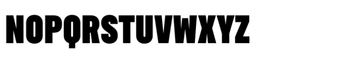 Midnight Sans Pro Straight 12 Black Font UPPERCASE