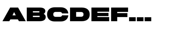 Midnight Sans Pro Straight 60 Black Font UPPERCASE