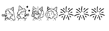 Midnight Sparkle Doodles Font UPPERCASE