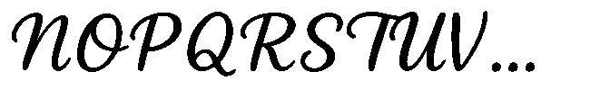Midnight Sparkle Script Font UPPERCASE