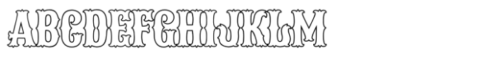 Midnight Wowboy Bold Outline FONT
