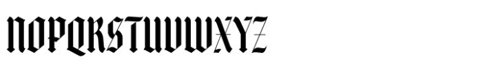 Midnights Kings Regular Font UPPERCASE