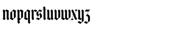 Midnights Kings Regular Font LOWERCASE