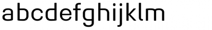 Midpoint Pro Regular Font LOWERCASE