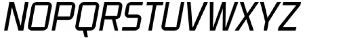Midsole Condensed Oblique Font UPPERCASE