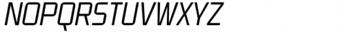 Midsole SC Extra Condensed Light Oblique Font LOWERCASE