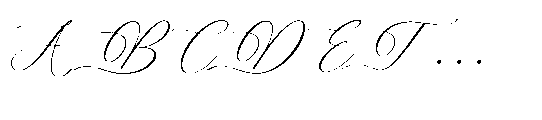 Mielssai Italic Font UPPERCASE