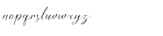 Mielssai Regular Font LOWERCASE
