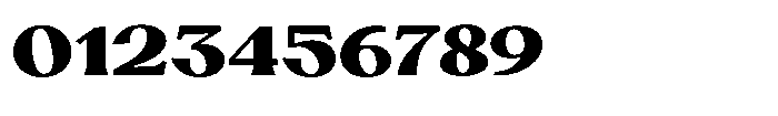 Mighast Black Expanded Font OTHER CHARS