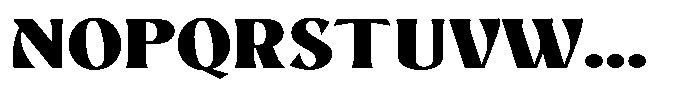Mighast Black Expanded Font UPPERCASE