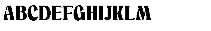 Mighast Black Semi Condensed Font UPPERCASE