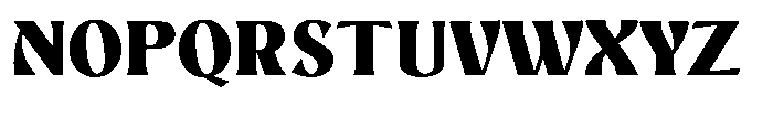 Mighast Black Semi Expanded Font UPPERCASE