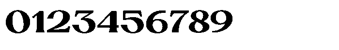Mighast Bold Expanded Font OTHER CHARS
