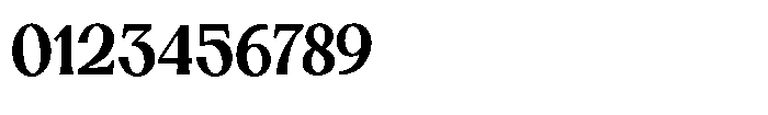 Mighast Bold Semi Condensed Font OTHER CHARS