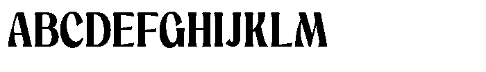 Mighast Bold Semi Condensed Font UPPERCASE
