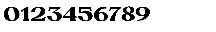 Mighast Extra Bold Expanded Font OTHER CHARS