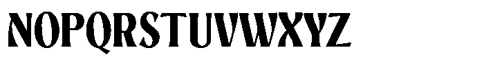 Mighast Extra Bold Semi Condensed Font UPPERCASE