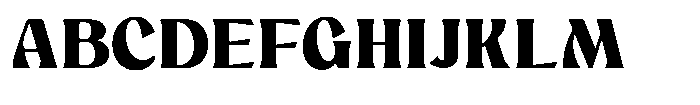 Mighast Extra Bold Semi Expanded Font UPPERCASE