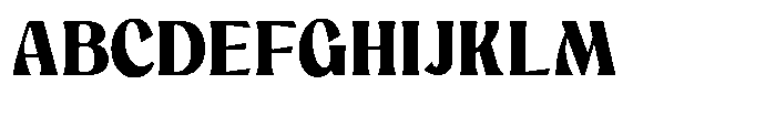 Mighast Extra Bold Font UPPERCASE
