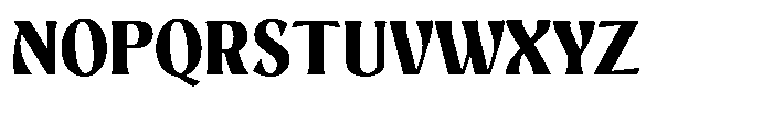 Mighast Extra Bold Font UPPERCASE
