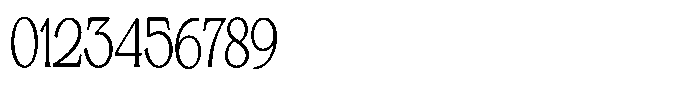 Mighast Extra Light Condensed Font OTHER CHARS