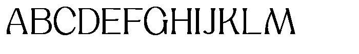 Mighast Extra Light Expanded Font UPPERCASE