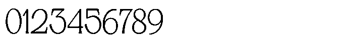 Mighast Extra Light Semi Condensed Font OTHER CHARS