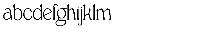 Mighast Extra Light Semi Condensed FONT